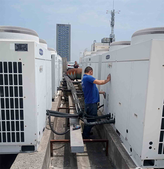 嘉祥中央空调制热和不制冷系统维修方法